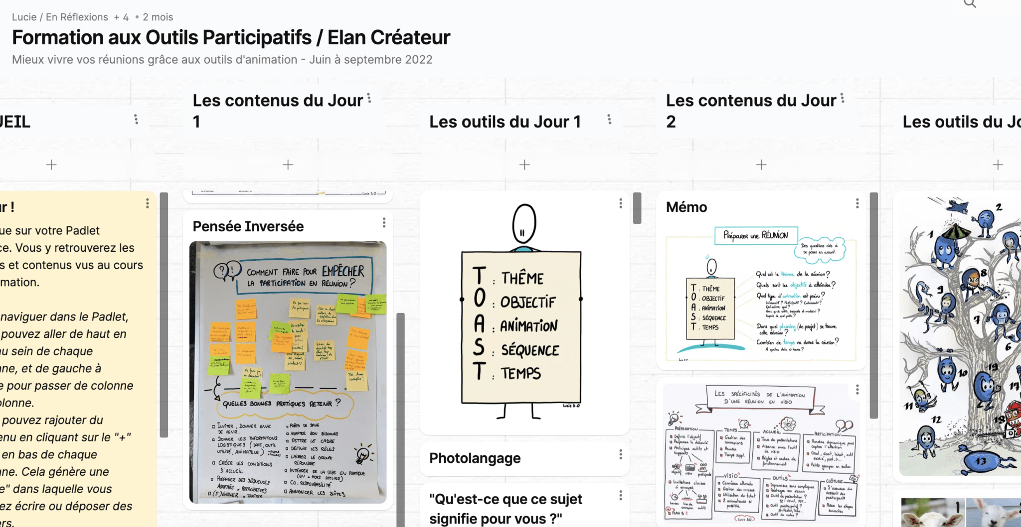padlet formation elan createur rennes